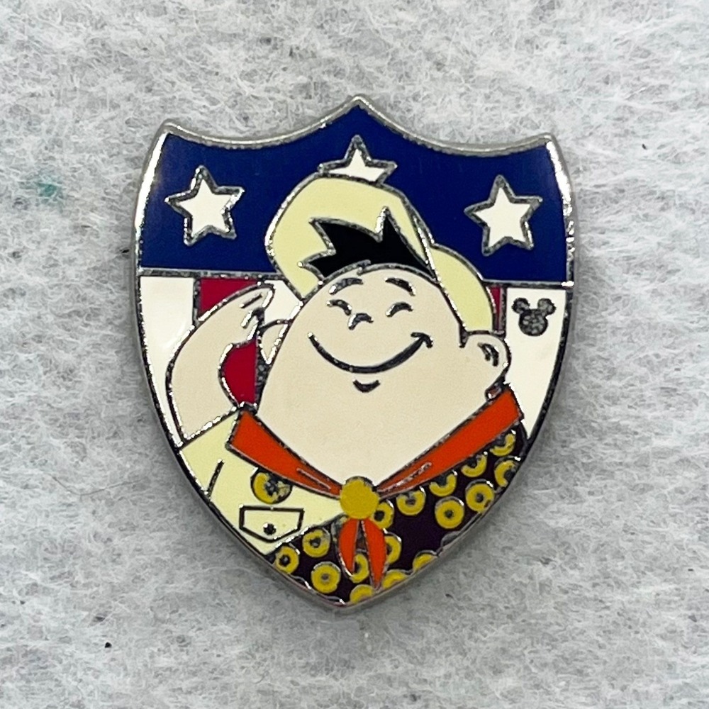 🔮 5/$25 Disney Patriotic Characters Russell from Up Pin